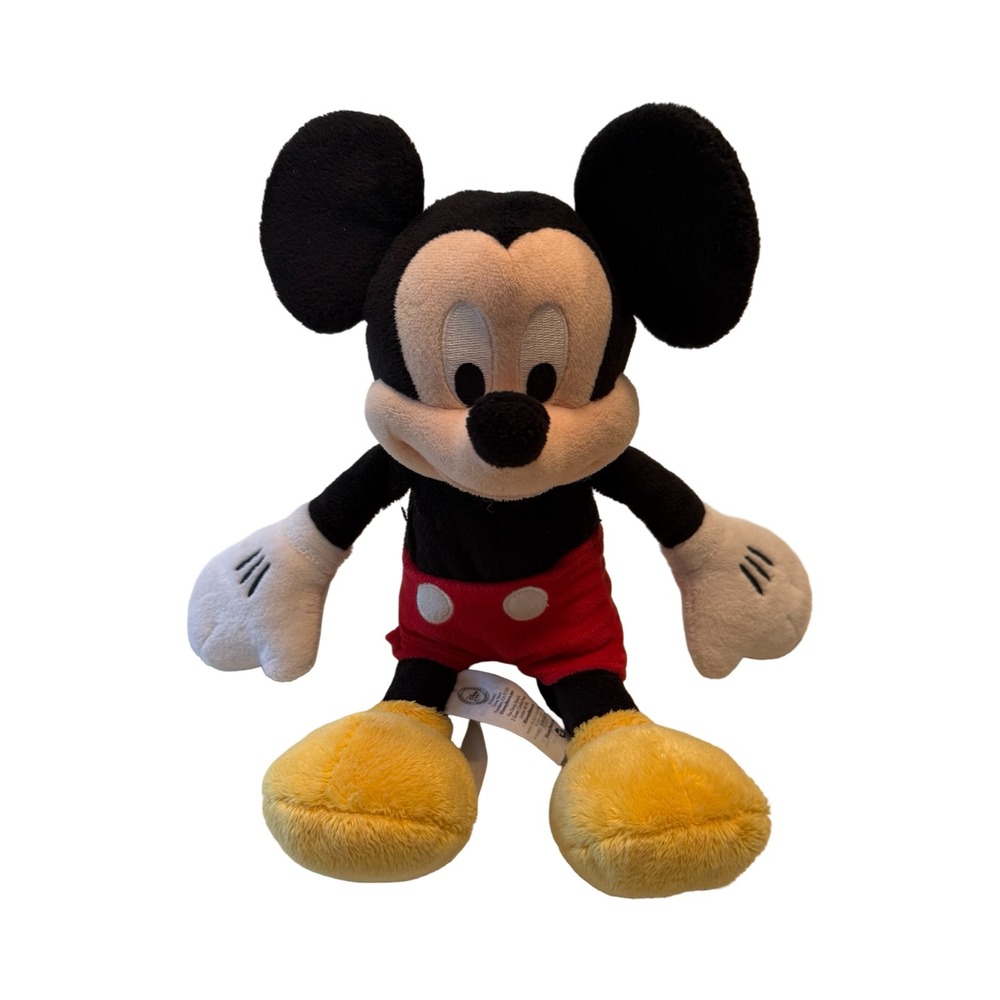 Disney‎ Store Mickey Mouse Plush Stuffed Animal Genuine Original 13"